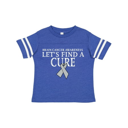 

Inktastic Lets Find a Cure- Brain Cancer Awareness Gift Toddler Boy or Toddler Girl T-Shirt
