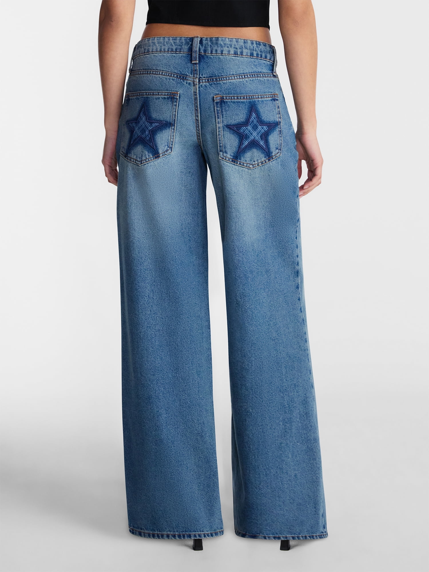 No Boundaries Low Rise Baggy, Women's 00-26W