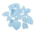 thumbnail image 3 of Paquete de 500g de sello decorativo esmerido azul Sunnimix Vidrio de mar 1 - 4cm, 3 of 8