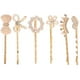 thumbnail image 1 of Pasador de pelo de metal: 6 pasadores de pelo delicados con perlas falsas para niñas, 1 of 8