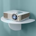 thumbnail image 2 of FUTUREORYY 1Set Projector Rack White Semicircular for Home Use with Wall Router Storage Brackets, 2 of 8