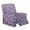 Purple Leopard, variant on Jiueut American Flag Palm Tree Print Recliner Chair Cover, Dustproof Sofa Slipcover Stretchable Reclining Chair Covers with Storage Pockets for Home Use