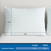 Mainstays Cooling Bed Pillow, Standard/Queen - Firm, Dual-Sided Cool or Comfy Pillow Cover (2 Count)