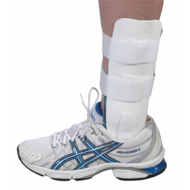 Bilt-Rite Mastex Santé 10-22061-2 Attelle de Cheville Airgel - Régulier - Blanc