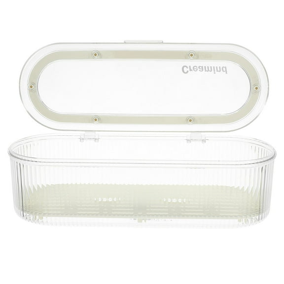 PTOOTP 1Pack Kitchen Utensils Organizer Cutlery Holder for Countertop with Cover 10.6x4.3x2.9in