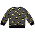 thumbnail image 3 of Batman Boys 2 Piece All Over Print Crewneck and Jogger Set, 4-7, 3 of 5