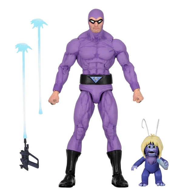Características de NECA King - Serie Defensores de la Tierra - Fantasma - Figura de acción a escala de 7"