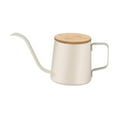 thumbnail image 2 of veasfak Pour over Kettle Camping Coffee Pot 350ml Coffee Maker Home Long Gooseneck Spout beige, 2 of 9