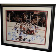 Sport Image 16" x 20" Authentic Autographed Framed Photo, 1980 USA Hockey Team