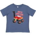 thumbnail image 3 of Inktastic Monster Truck How I Roll 1st Birthday Boys Baby T-Shirt, 3 of 5
