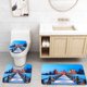 thumbnail image 1 of Juego de alfombras de baño de 3 piezas ABPHQTO Trakai Historic City y Lake Resort Lituania, 1 of 2