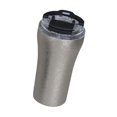 thumbnail image 4 of Botella de agua con pantalla de temperatura, taza al vacío, acero inoxidable, aislada Gris, 4 of 9