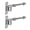 6 inches, variant on Adjustable Bolts Hinge rusts Resistant Door Hinges Steel Bolts Door Hinge easy installs Gate Hinges for door & Window