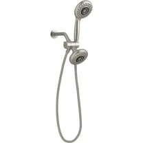 Kohler Enlighten 5-in-1 Multifunction Showerhead & Hand Shower Combo, 1.75 GPM, Vibrant Brushed Nickel Finish