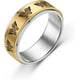 thumbnail image 4 of (Negro+Plata+Oro+Oro Rosa) Anillo giratorio giratorio - Joyería de mariposa retro - Anillo giratorio de acero inoxidable, 4 of 5
