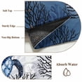 thumbnail image 6 of Coastal Sea Turtles Area Rugs 2.7'x5', Washable Small Throw Rugs for Kitchen Bedroom, Summer Coral Ocean Beach Gradient Blue Indoor Outdoor Rug Non-Slip Low Pile Carpet Runner Reversible Floor Mats, 6 of 8