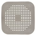 thumbnail image 3 of 3X Tapa de DesagüE Cuadrada para DesagüE de Ducha Colector Pelo Tapón de Silicona Plano para Filtro de Baño Y Cocina Protección de DesagüE de Tapón de Colador Plano con Ventosas, 3 of 5