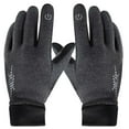 thumbnail image 2 of Guantes de ciclismo para hombre, senderismo al aire libre, pantalla para mujer, conducción, ciclismo y guantes de esquí cálidos de invierno, chaqueta cálida, protector de manos, 2 of 6