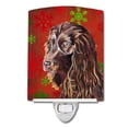 thumbnail image 1 of Carolines Treasures SC9588CNL Boykin Spaniel Red Snowflakes Holiday Ceramic Night Light, 1 of 2