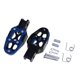 thumbnail image 1 of Reposapiés de motocicleta Pedales de bicicleta para instalar Reposapiés traseros de motocicleta de repuesto Azul, 1 of 9