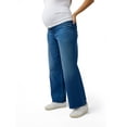 thumbnail image 4 of Ingrid & Isabel For Every Belly Maternity Wide Leg Jeans, Size S-XXL, 4 of 10