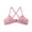 A, variant on Wirefree Yoga Bra Moisture Wicking Ribbed Cotton Crosses Back Strap Bralette Underwear For Women’s Active