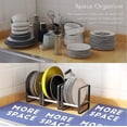 thumbnail image 4 of Dish Rack For Kitchen Cupboard, Counter, Storage Cabinet Dish Drying Rack Dish Racks Dish Rack Organizer For Kitchen (large), 4 of 5