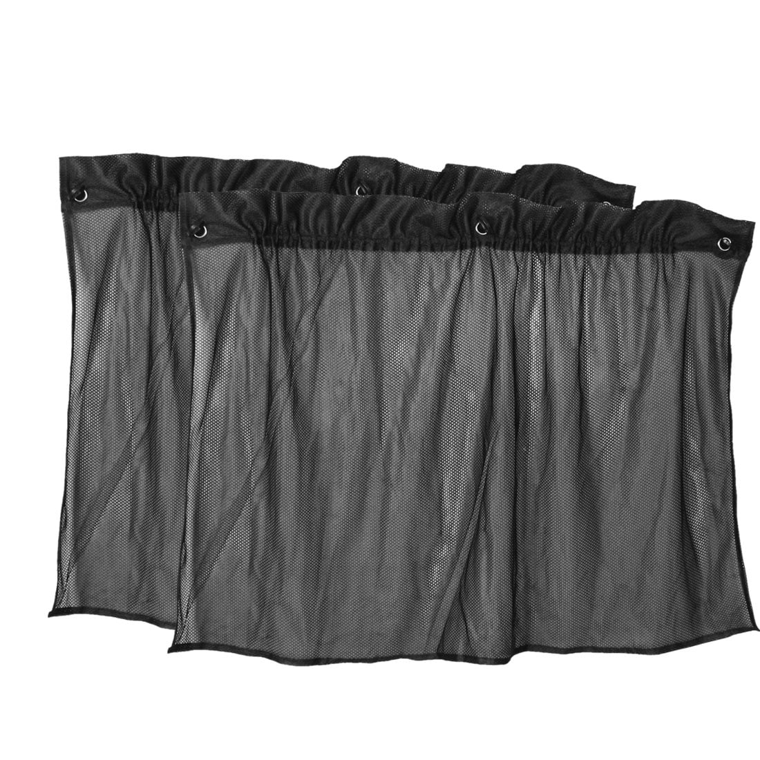 black curtain material