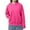 Hot Pink, variant on Boys Girls Fall Winter Hooded Sweatshirt Long Sleeve Warm Top With Side Pockets For Teen Casual Wear,Size:7-8 Years