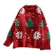 thumbnail image 3 of Suéter de Navidad Suéter de manga larga Prendas de punto informales transpirables Suéter para mujer Jersey Top para fiesta Festivo de Navidad 61cm Fernando  Suéteres de mujer, 3 of 8