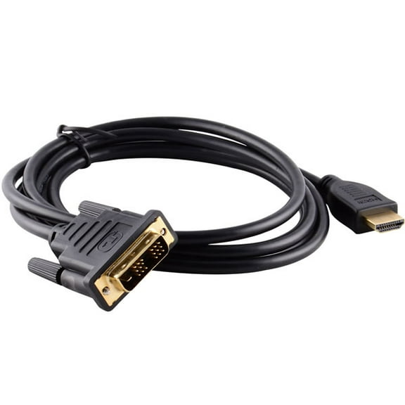AYA 15Ft (15 Feet) HDMI Male to DVI-D Male 28AWG Cable w/Ethernet & Gold Connectors
