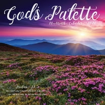 God's Palette 2026 Wall Calendar, (Paperback)