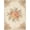 Coral Cream Sage, Pattern 1, variant on ODIKA 8'x10' Washable Area Rug Non-Slip Chair-Friendly Mat Fruit Vintage Orchard Design With Rustic Floral Corner Accents Peach Flowing for Dining Room, Large Office, Lounge