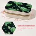 thumbnail image 5 of Sea Turtle Velvet Portable Travel Organizer Box with Removable Compartment - Display Case Included - Ideal Gift, 5 of 7