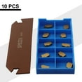 thumbnail image 2 of 10PCS SP200 PC9030 Carbide Cutoff Turning Inserts With SPB226 Parting Grooving Cut-Off Tool Holder Mechanical Workshop Tools, 2 of 12
