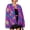 Purple#2, variant on Mutghys Fur Coats for Women Colorful Block Open Front Short Fuzzy Faux Fur Jacket Party Vacation Bar Winter Warm Soft Comfortable Fashion Outerwear,S-3XL