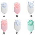 thumbnail image 4 of serony Desktop Air Cooling Fan Portable Handheld Pocket USB Electric Plastic Fan with 3 Wind Modes, 4 of 7