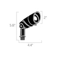 thumbnail image 4 of Kichler VLO 3 3/4" High Textured Bronze 3000K LED Accent Spot Light, 4 of 4