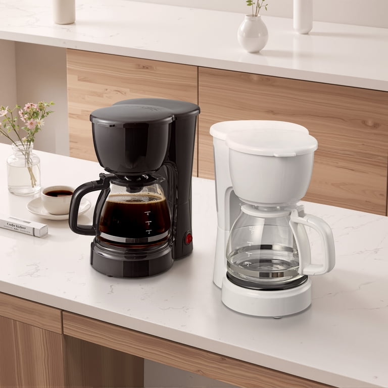 Mainstays 5-Cup Drip Coffee Maker Black, New