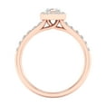 thumbnail image 3 of Imperial 1 Ct TDW Marquise Diamond Halo Engagement Ring in 10K Rose Gold (H-I, I2), 3 of 4