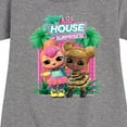 thumbnail image 3 of Lol Surprise! - Lol Hos Palm Trees - Toddler & Youth Girls Fleece Dress, 3 of 5