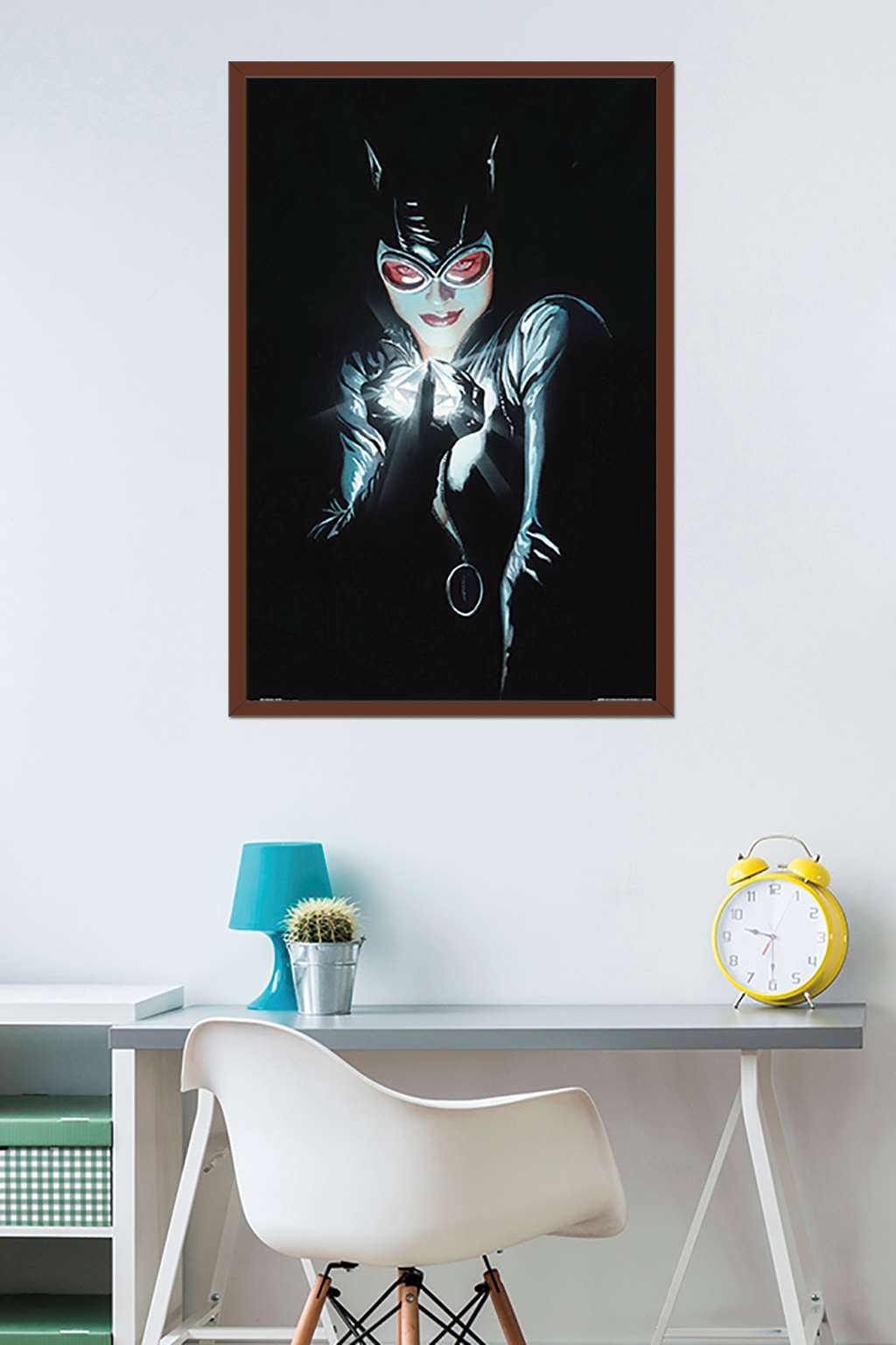 DC Comics - Catwoman - Portrait Wall Poster, 22.375" x 34", Framed