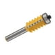 thumbnail image 1 of Finger Joint Glue Milling Cutter Anti Kickback V Tenoning Joints Router Bit 8mm Shank Smooth Cutting No Debris For DIY Doors For Tables For Shelves ANGGREK Otros, 1 of 8