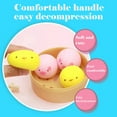 thumbnail image 5 of RKSTN Decompression Sticky Wall Ball Sticky Ball Squeeze Vent Ball Little Pink Pig And Little Yellow Chicken Decompression Sticky Wall Ball Yellow (No Luminous Light), 5 of 5
