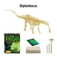 thumbnail image 1 of Luminous Dinosaur Fossil Digging Game Kit Kids Dinosaur Sandbox Set, 1 of 3