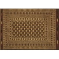 thumbnail image 1 of Ahgly Company Indoor Rectangle Southwestern Brown Country Area Rugs, 5' x 8', 1 of 4