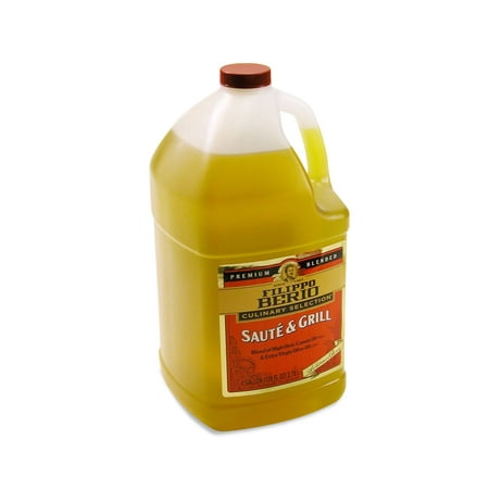 Filippo Berio Saute and Grill Canola Oil and Extra Virgin Olive Oil Blend, 1 Gallon -- 3 per (Best Olive Oil For Grilling)