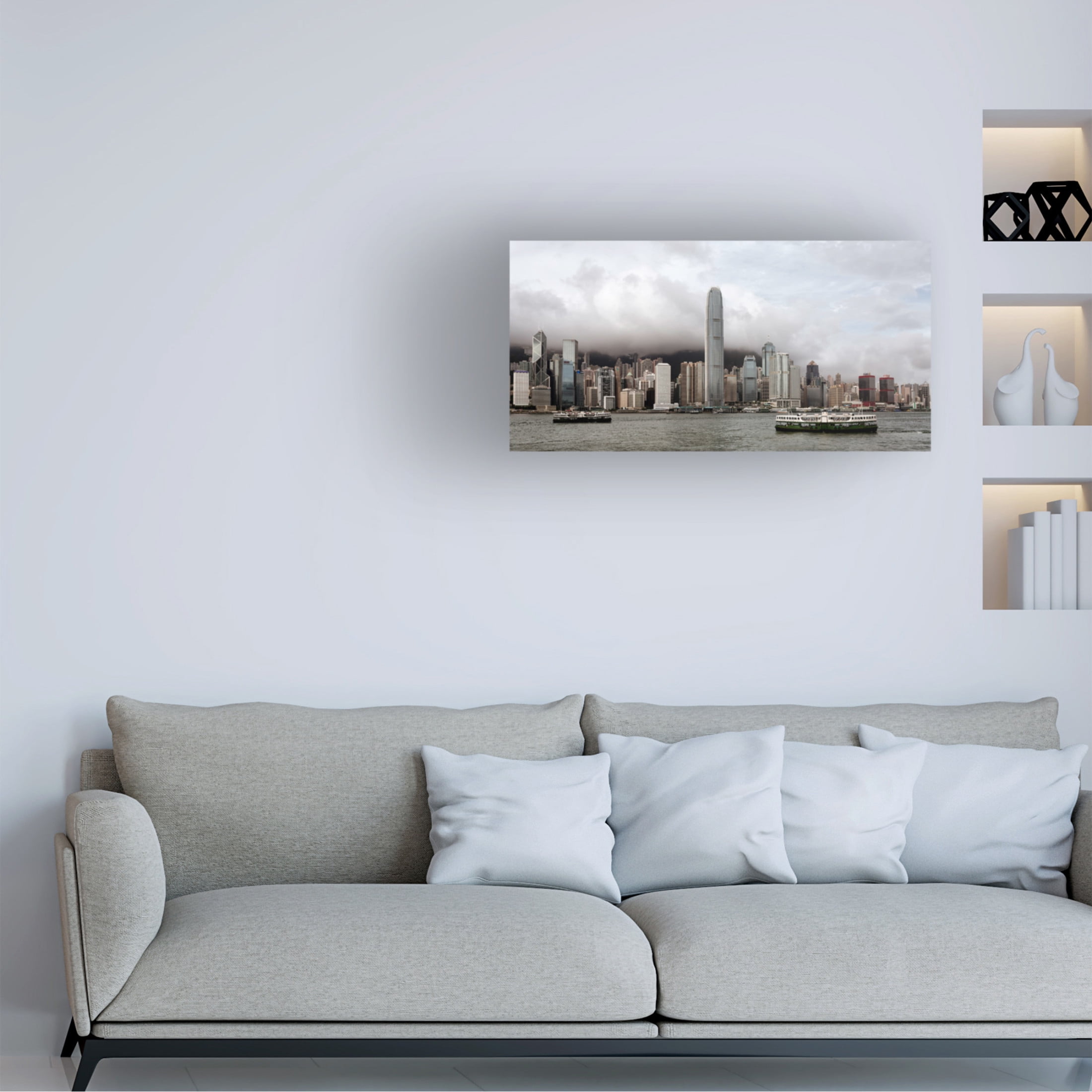 Trademark Fine Art Kurt Klein Hong Kong Canvas Wall Art