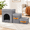 24'' (Beds up to 32''), variant on 17-inch Pet Dog Stairs For High Beds 120 Lbs Weight Capacity