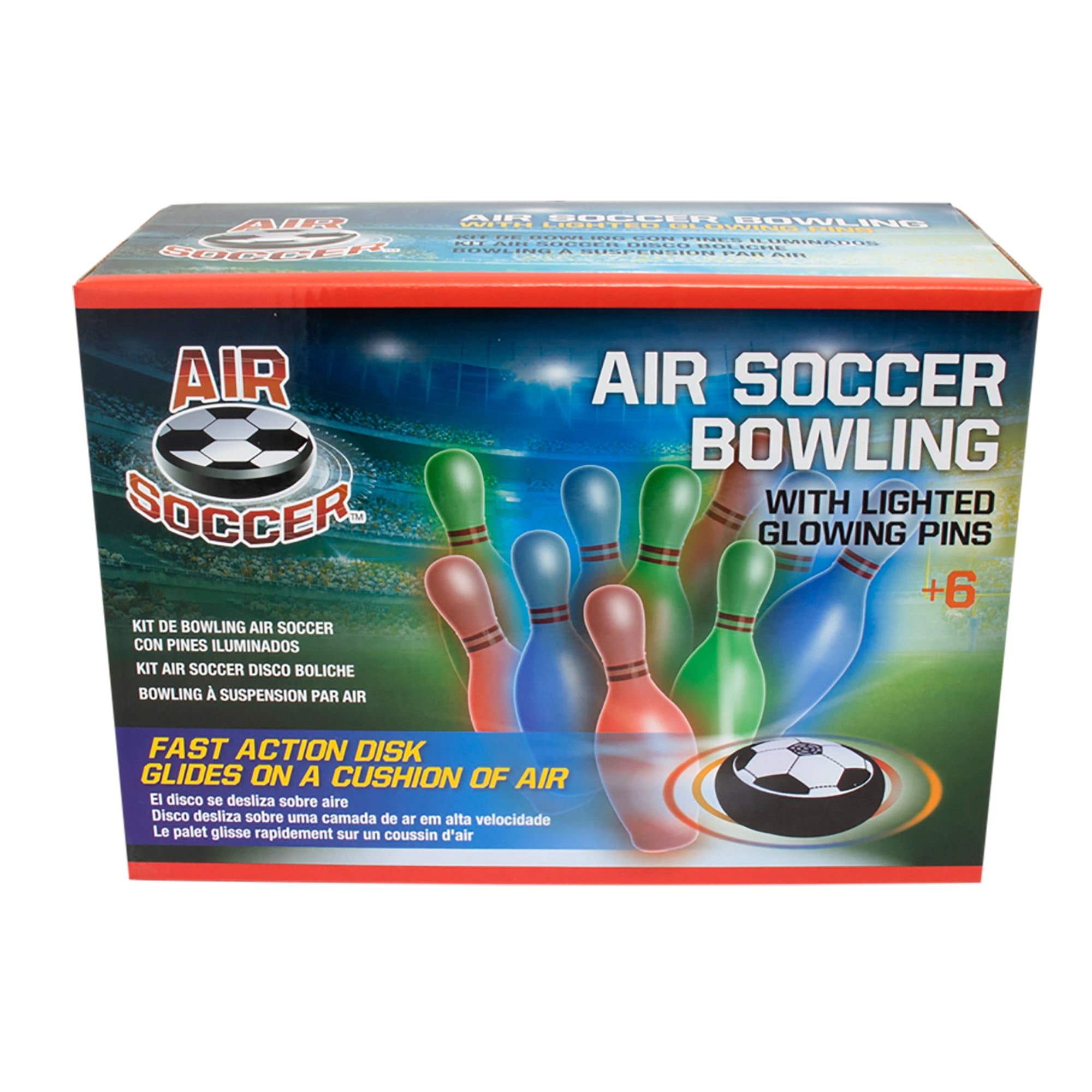 Maccabi Art Air Soccer Bowling With Light-Up Pins